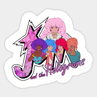 Love - Jem and the Holograms by BraePrint Sticker